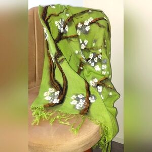 Women shawls hand painted